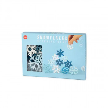 IGRA SLAGANJA SNOWFLAKE DRVO 