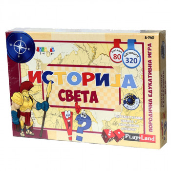 ISTORIJA SVIJETA EDUK.IGRA PL740 