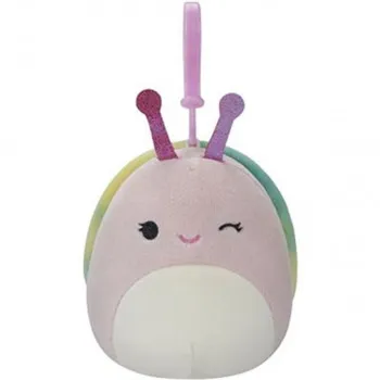 SQUISHMALLOWS 9CM-NAMIGUJUĆI PUŽ SILVINA 