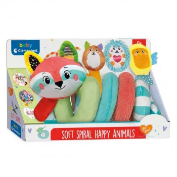 CLEMENTONI BABY PLIŠ SOFT SPIRAL 