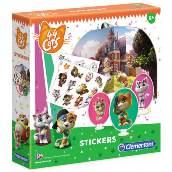 CRAFT SET 44 MAČKE SA NALJEPNICAMA 