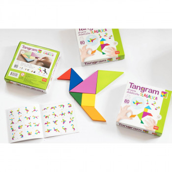Tangram drvena didaktička slagalica 