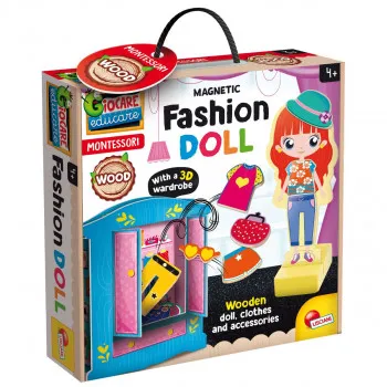 MONTESSORI DRVENA FASHION DOLL 