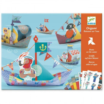 ORIGAMI FLOATING BOATS 