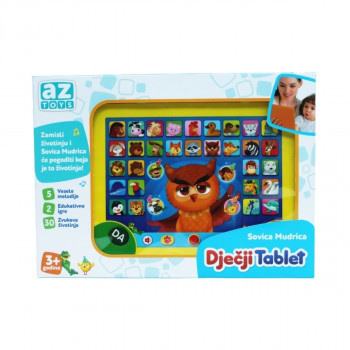 DJEČIJI TABLET SOVA MUDRICA 
