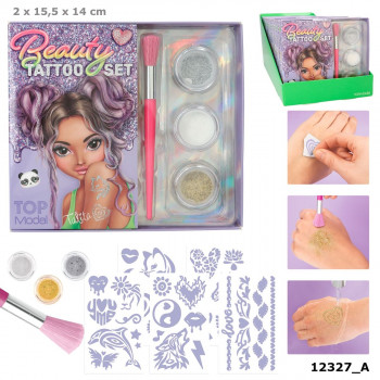 TOP MODEL GLITTER TETOVAŽE SET BEAUTY AND ME 
