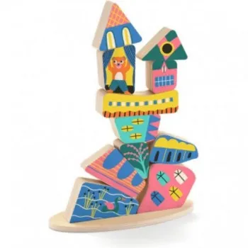 Drvena slagalica - Ze Stakaboom 