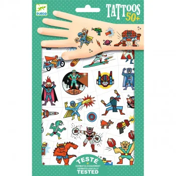 NALJEPNICE TATOO - Heroes vs villains 