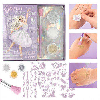 TOP MODEL GLITTER SET SA TETOVAŽAMA BALLET 