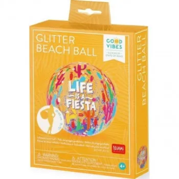 LOPTA ZA PLAŽU - GLITTER BEACH BALL - CACTUS 