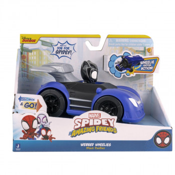 SPIDEY AND AMAZING PULL BACK BLACK PANTER 