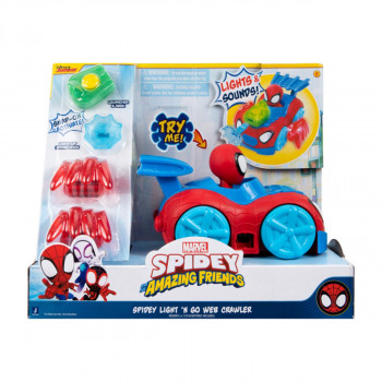SPIDEY AND AMAZING SPIDEY WEB CRAWLER DELUXE VOZILO 