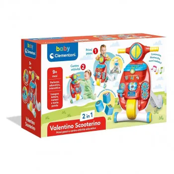 CLEMENTONI 2U1 FIRST STEP SOOTER BIKE 