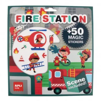 IGRA SA NALJEPNICAMA FIREMEN 