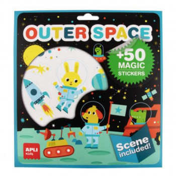 IGRA SA NALJEPNICAMA  SPACE 