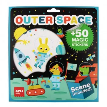 IGRA SA NALJEPNICAMA  SPACE 