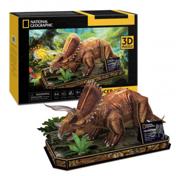 CUBICFUN PUZZLE TRICERATOPS 