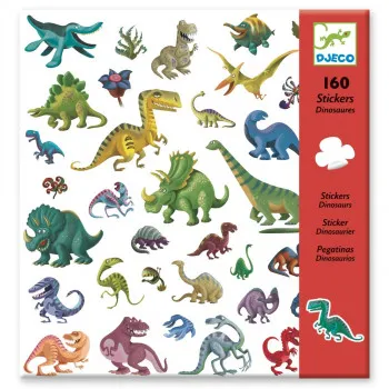 NALJEPNICE SET 160 DINOSAURI DJ08843 