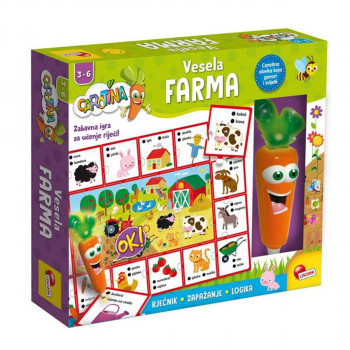 CAROTINA EDUKATIVNA IGRA VESELA FARMA + ČAROBNA OLOVKA 