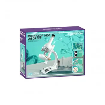 MIKROSKOP 1600X-LABOR.SET ZA ISTRAŽIVANJE SCIENCE CAN 