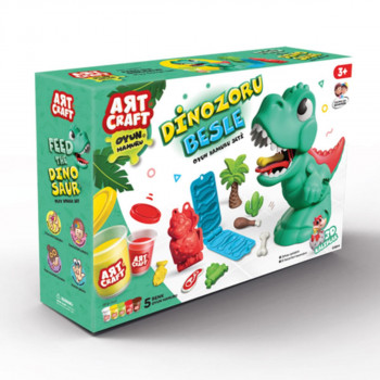 PLASTELIN ART CRAFT NAHRANI DINOSAURUSA 