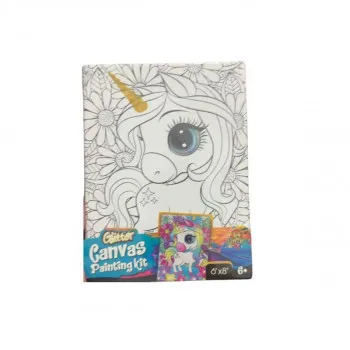 KREATIVNI SET SLIKA NA PLATNU UNICORN 