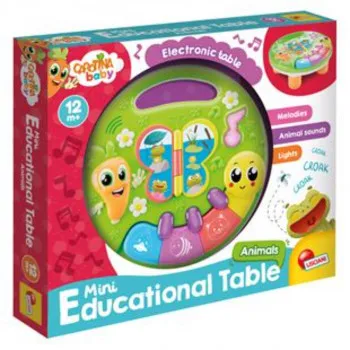 CAROTINA MINI EDUKATIVNI STOL-ŽIVOTINJE 