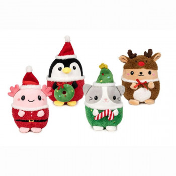 Kawaii michi božićni plišanci 19cm 