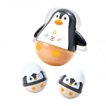 Hape baby drvena igračka Pingvin H0136 