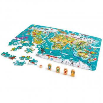 Hape puzzle karta svijeta H1626 