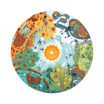 Hape puzzle četiri godišnja doba H1636 