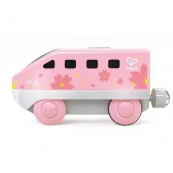 Hape lokomotiva na bateriju-roze H3787 