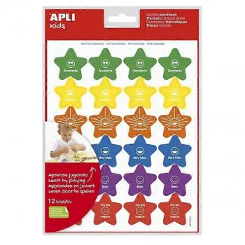 NALJEPNICE DIDAKTIČKE APLI ZVIJEZDE REM 12S 