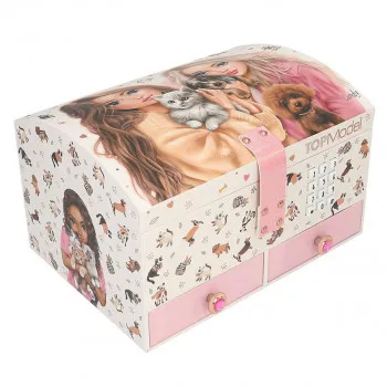 TOP MODEL VELIKA KUTIJA ZA NAKIT S KODOM I ZVUKOM 