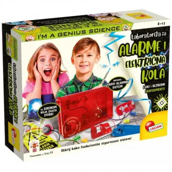 MALI GENIJE SR EDU SET LABA.ZA  ALARME I ELEK AUTA 