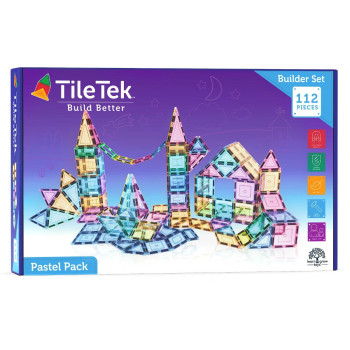 MAGNETNE SLAGALICE GRADITELJSKI SET PASTEL 112 DJELOVA 