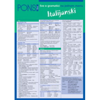 PONS GRAMATIKA ITALIJANSKI 