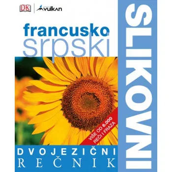 REČNIK FRANCUSKO SRP DVOJ SLIK 