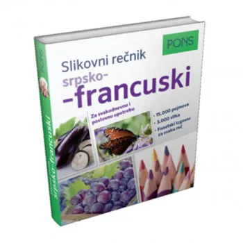 SRPSKO FRANCUSKI SLIK REČNIK KLETT 