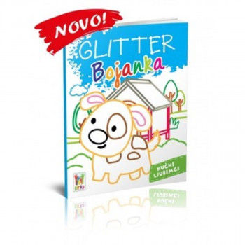 GLITER BOJANKA-KUĆNI LJUBIMCI 