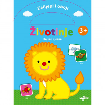 ZALIJEPI I OBOJI-ŽIVOTINJE 3+ 