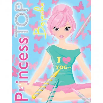 PRINCESS TOP-BOJANKA PLAVA 