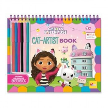 GABBYS DOLLHOUSE ČAROBNA KNJIGA GAB-TASTIC 