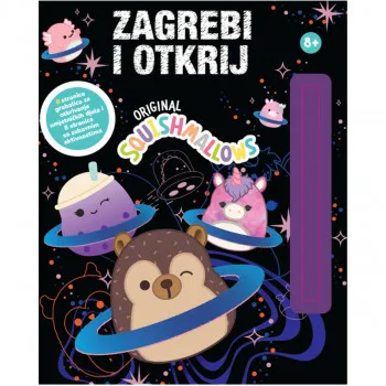 SQUISHMALLOWS ZAGREBI I OTKRIJ KNJIGA SA OLOVKOM 