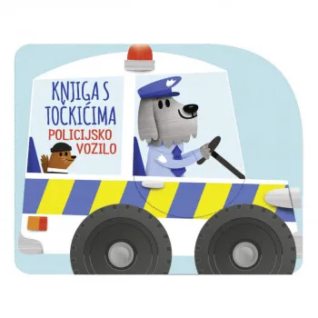 KNJIGA SA TOČKIĆIMA POLICIJSKO VOZILO 1-4 