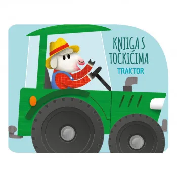 KNJIGA SA TOČKIĆIMA TRAKTOR 