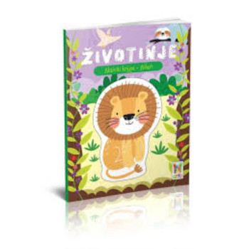 AKTIVITI KNJIGA + STIKERI ŽIVOTINJE 