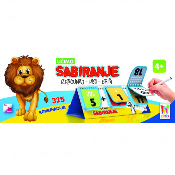 Učimo sabiranje - Flip book 