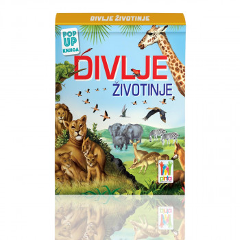 Pop up 3D - Divlje životinje 
