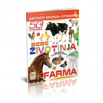 50+ stikera - Bebe životinja - Farma 